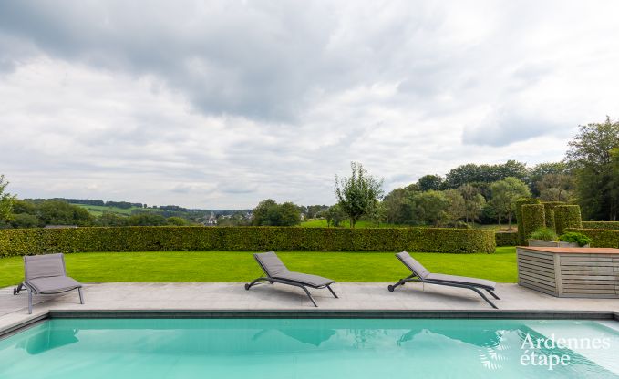 Luxusvilla Waimes 14 Pers. Ardennen Schwimmbad Wellness Behinderten gerecht