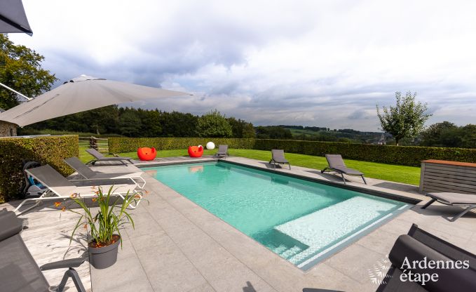 Luxusvilla Waimes 14 Pers. Ardennen Schwimmbad Wellness Behinderten gerecht