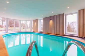 Luxusvilla mit Schwimmbad und Wellness fr 16 Personen bei Waimes