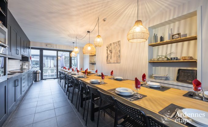 Luxusvilla Waimes 20 Pers. Ardennen Schwimmbad Wellness