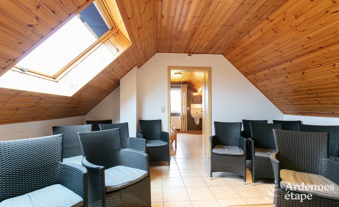 Ferienhaus Waimes 24 Pers. Ardennen Wellness Behinderten gerecht