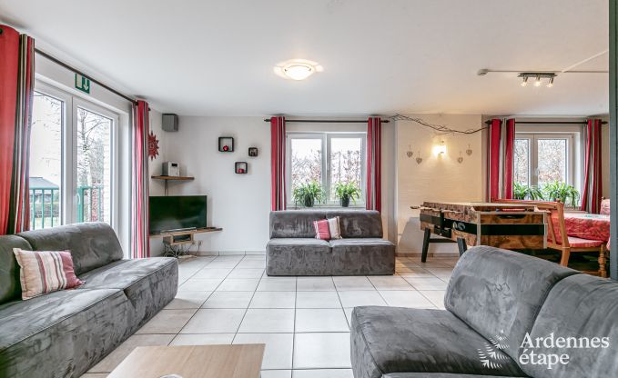 Ferienhaus Waimes 24 Pers. Ardennen Wellness Behinderten gerecht