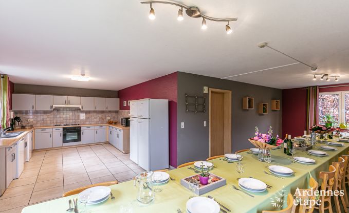 Ferienhaus Waimes 24 Pers. Ardennen Wellness Behinderten gerecht