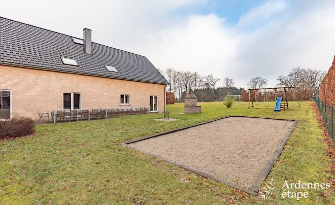 Ferienhaus Waimes 24 Pers. Ardennen Wellness Behinderten gerecht