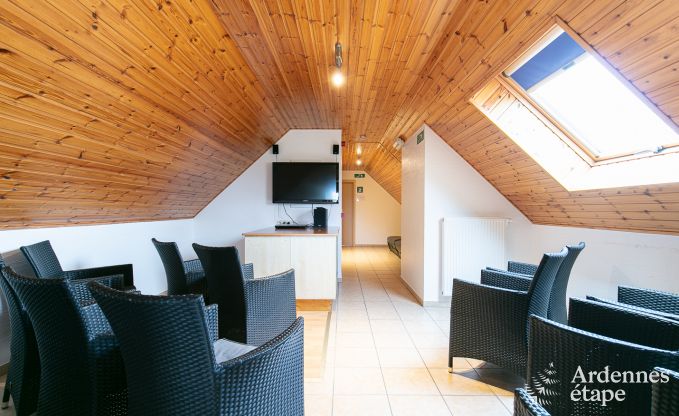 Ferienhaus Waimes 24 Pers. Ardennen Wellness Behinderten gerecht