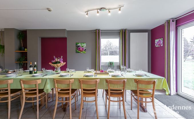 Ferienhaus Waimes 24 Pers. Ardennen Wellness Behinderten gerecht