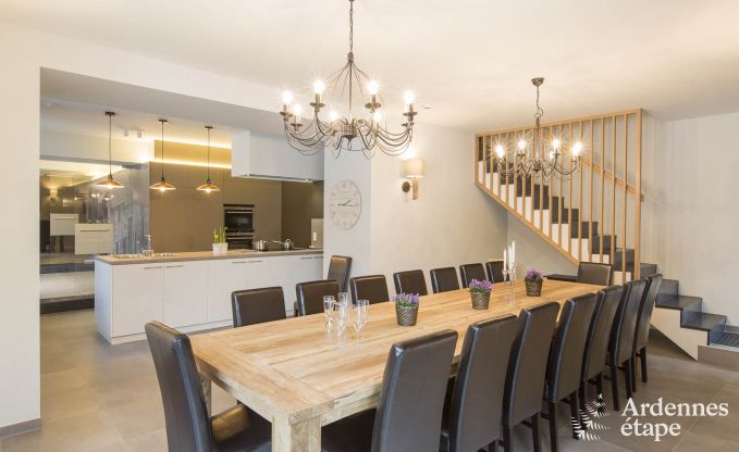 Ferienhaus Waimes 14 Pers. Ardennen Wellness