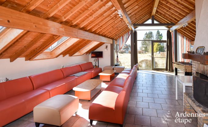 Ferienhaus Waimes 29 Pers. Ardennen Wellness
