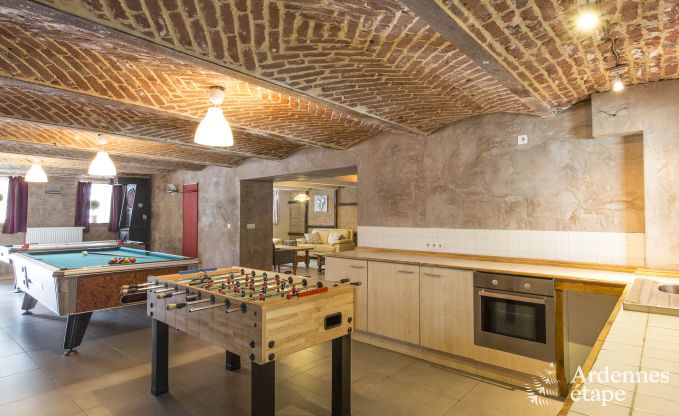 Ferienhaus Waimes 24 Pers. Ardennen Schwimmbad Wellness