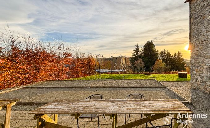 Ferienhaus Waimes 24 Pers. Ardennen Schwimmbad Wellness