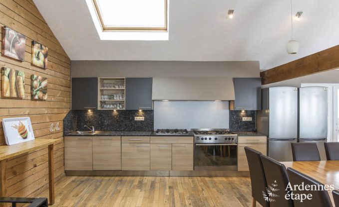 Ferienhaus Waimes 24 Pers. Ardennen Schwimmbad Wellness