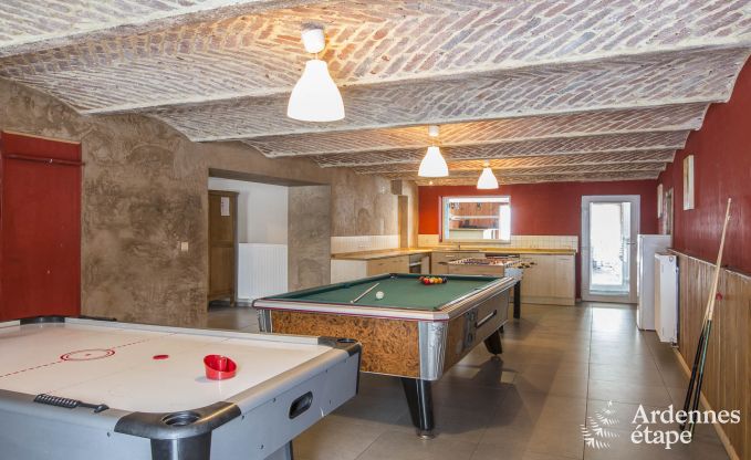 Ferienhaus Waimes 24 Pers. Ardennen Schwimmbad Wellness