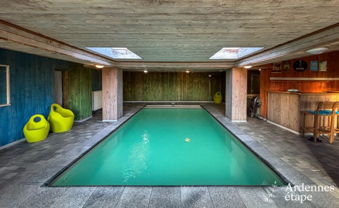Ferienhaus Waimes 24 Pers. Ardennen Schwimmbad Wellness