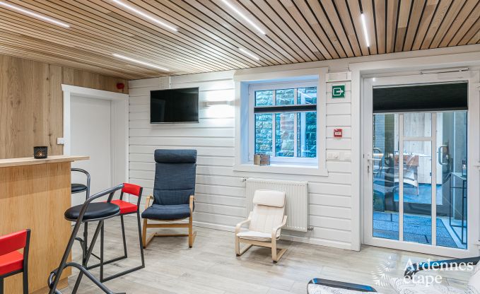 Luxusvilla Waimes 14 Pers. Ardennen Schwimmbad Wellness Behinderten gerecht