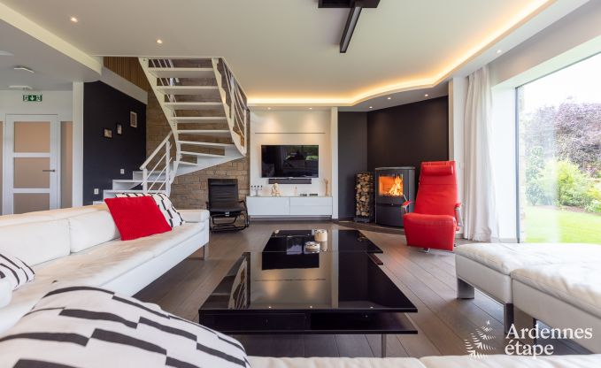 Luxusvilla Waimes 14 Pers. Ardennen Schwimmbad Wellness Behinderten gerecht