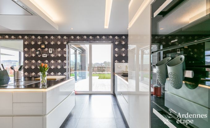 Luxusvilla Waimes 14 Pers. Ardennen Schwimmbad Wellness Behinderten gerecht