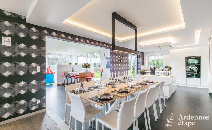Luxusvilla Waimes 14 Pers. Ardennen Schwimmbad Wellness Behinderten gerecht