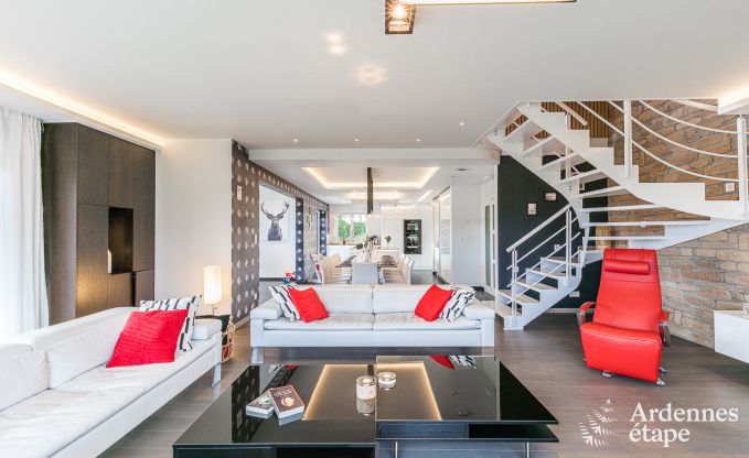 Luxusvilla Waimes 14 Pers. Ardennen Schwimmbad Wellness Behinderten gerecht