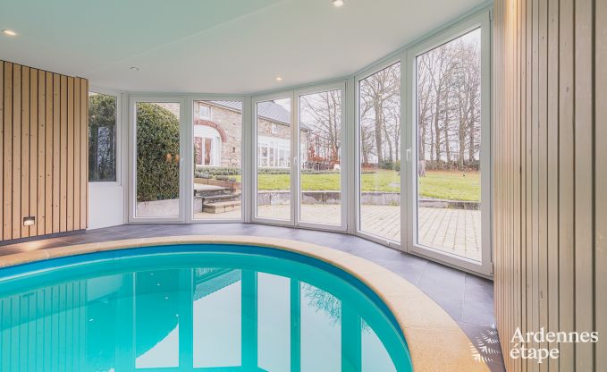 Luxusvilla Waimes 9 Pers. Ardennen Schwimmbad Wellness