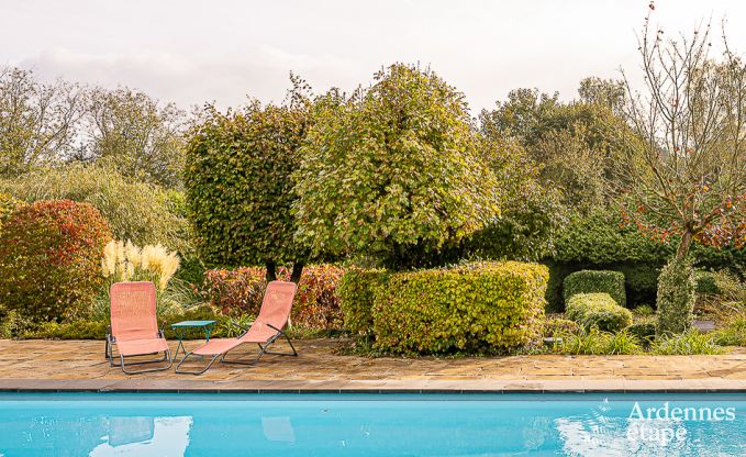 Ferienhaus in Walcourt, Ardennen, 6 Personen, 3 Schlafzimmer, Au�enpool, Gemeinschaftsgarten, moderne Ausstattung