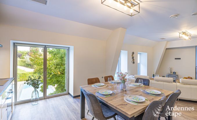 Ferienhaus in Walcourt, Ardennen, 6 Personen, 3 Schlafzimmer, Au�enpool, Gemeinschaftsgarten, moderne Ausstattung