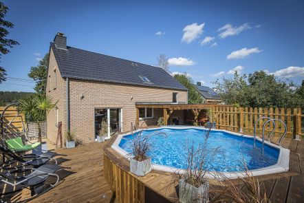 Ferienhaus fr 6 Personen mit Pool in den Ardennen (Wellin)