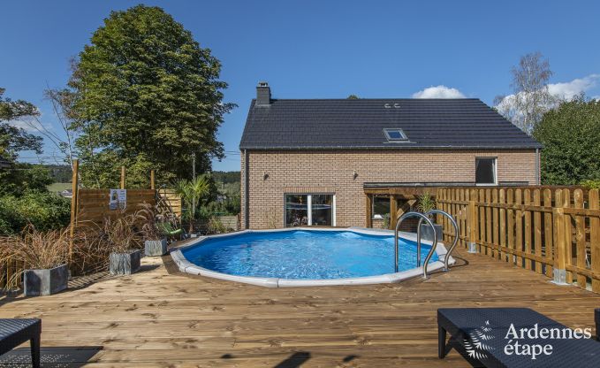 Ferienhaus für 6 Personen mit Pool in den Ardennen (Wellin)