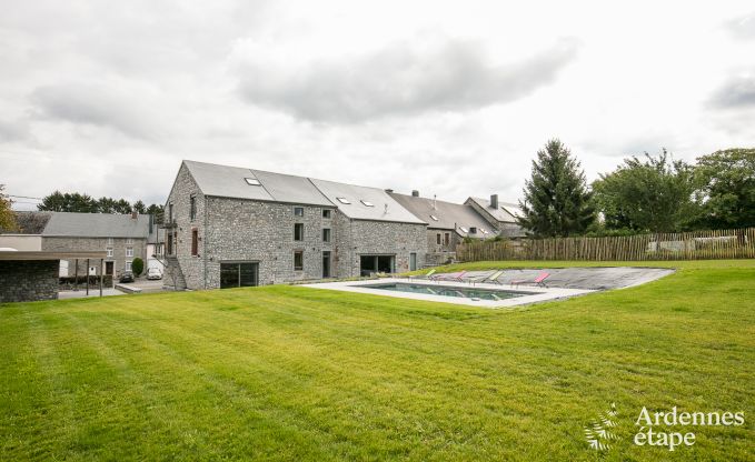 Ferienhaus Wellin 18 Pers. Ardennen Schwimmbad Wellness