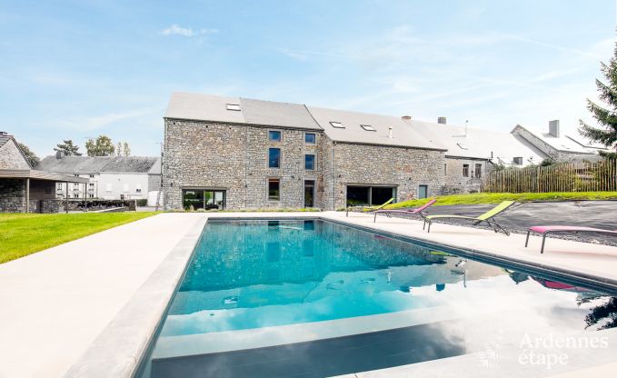 Ferienhaus Wellin 18 Pers. Ardennen Schwimmbad Wellness