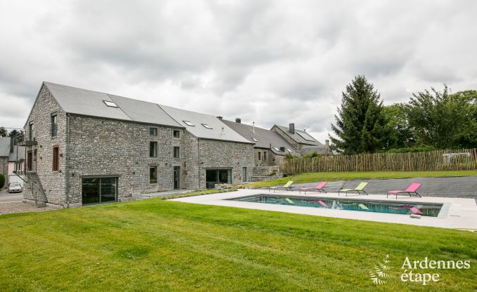 Ferienhaus Wellin 18 Pers. Ardennen Schwimmbad Wellness