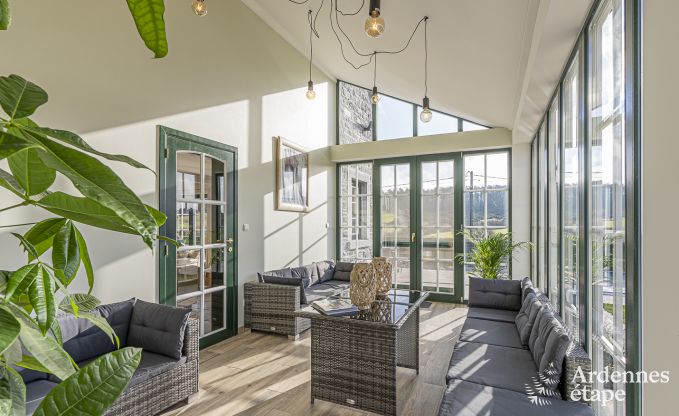 Ferienhaus Wellin 9 Pers. Ardennen Schwimmbad Wellness