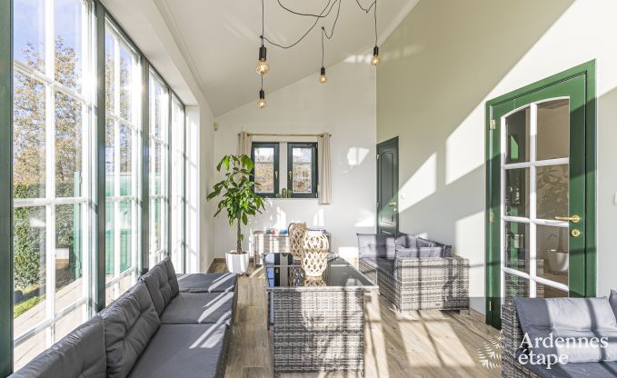 Ferienhaus Wellin 9 Pers. Ardennen Schwimmbad Wellness