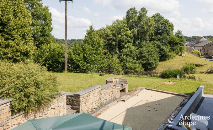 Gem�tliches Ferienhaus in Williers f�r 6 Personen mit Garten, Terrasse und herrlichem Ausblick in den Ardennen