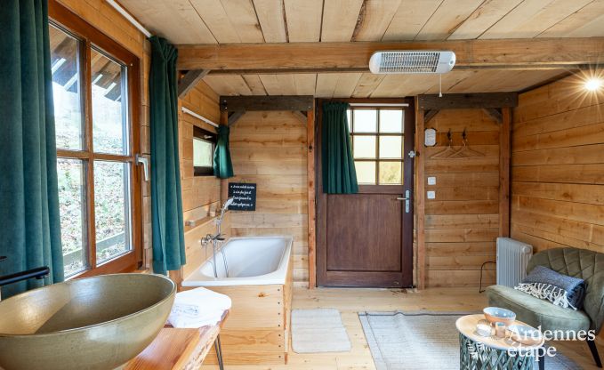 Einzigartiges und gemtliches Ferienhaus fr 2 in Yvoir, Ardennen