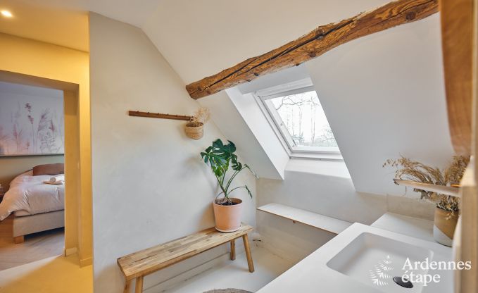 Charmantes Dorfhaus fr 10 Personen in Yvoir: Whirlpool, Kamin, groer privater Garten