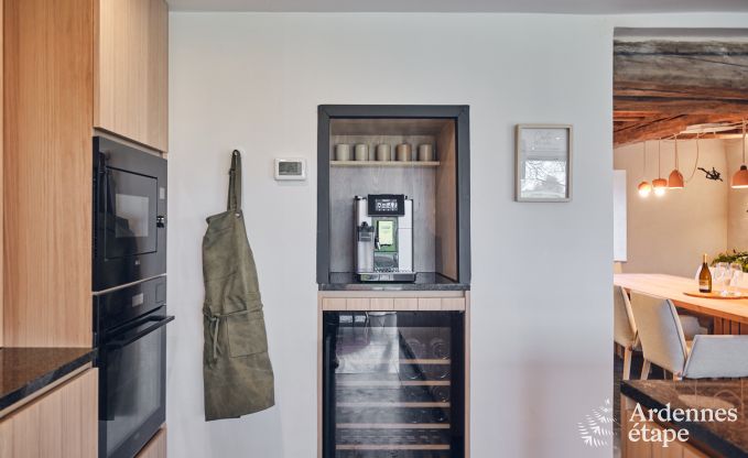 Charmantes Dorfhaus fr 10 Personen in Yvoir: Whirlpool, Kamin, groer privater Garten