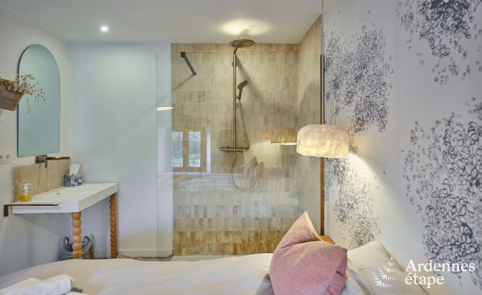 Charmantes Dorfhaus fr 10 Personen in Yvoir: Whirlpool, Kamin, groer privater Garten