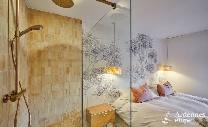 Charmantes Dorfhaus fr 10 Personen in Yvoir: Whirlpool, Kamin, groer privater Garten