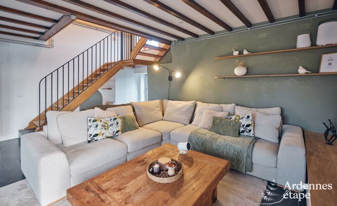 Charmantes Dorfhaus fr 10 Personen in Yvoir: Whirlpool, Kamin, groer privater Garten