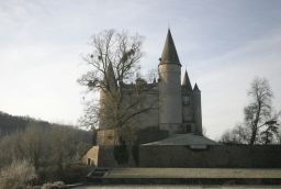 Burg von Vves in Provinz Namur
